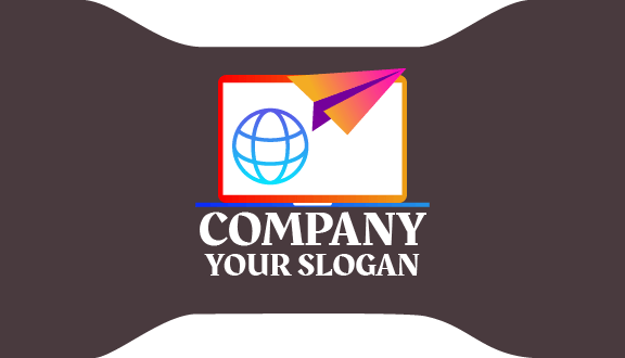 International Laptop Business Card