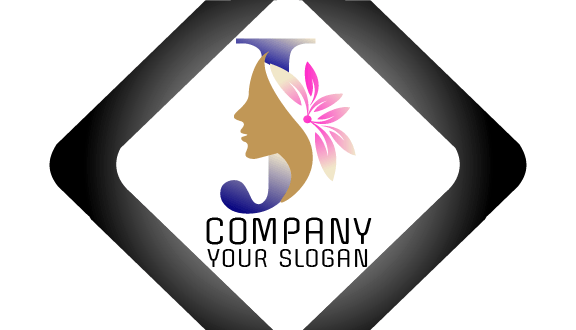 J Letter Female Aesthetic Business Card