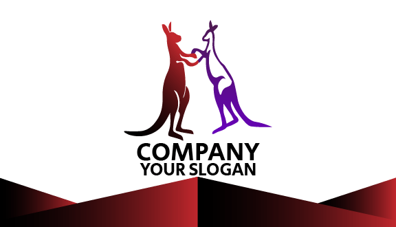 Kangaroo Friends Business Card
