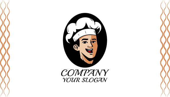 Kartu Nama Staf Makanan Dapur