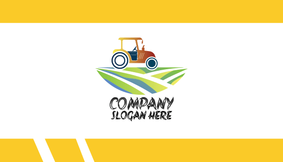 Landscape Tractor Business Card