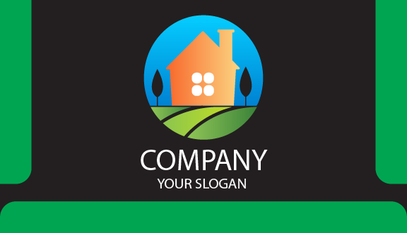 Landscaping Scenery Business Card