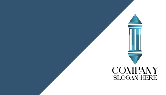 Lawyer Building Business Card