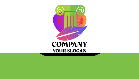 Lawyer Pillar Business Card