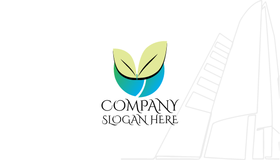 Biglietto Da Visita Aziendale Leaf Design