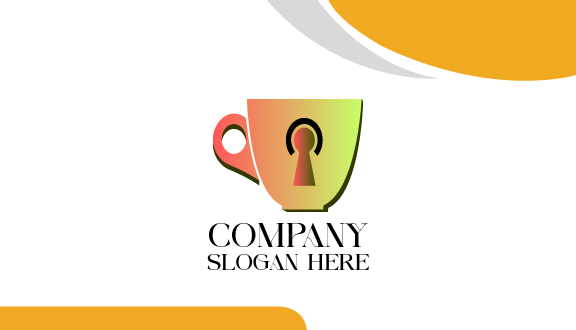 Cartello Posizione Caffè Biglietto Da Visita