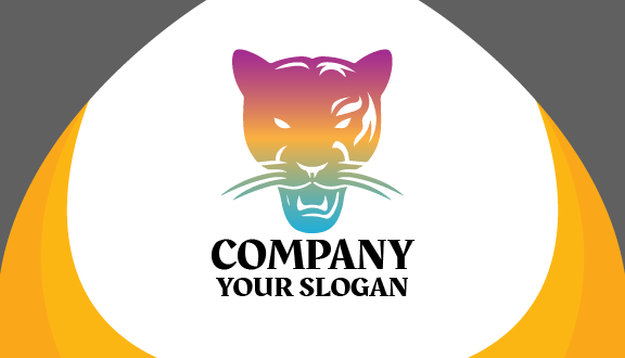 Long Whisker Tiger Business Card