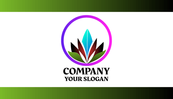 Lovely Crystallized Circle Business Card