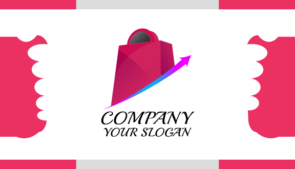 Magenta Retail Business Card