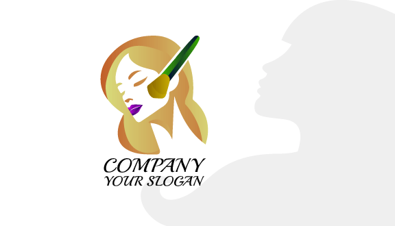 Makeup Artist Salon Business Card