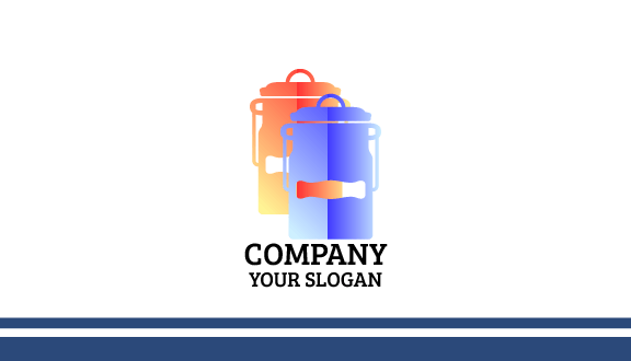 Milk Container Dairy Business Card