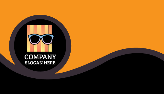 Kartu Nama Kacamata Model