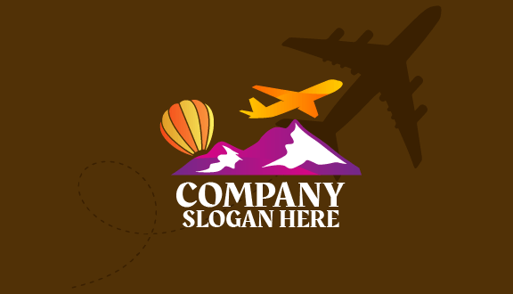 Mountain Tour Travel Business Card