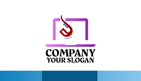 Musical Instrument Laptop Business Card