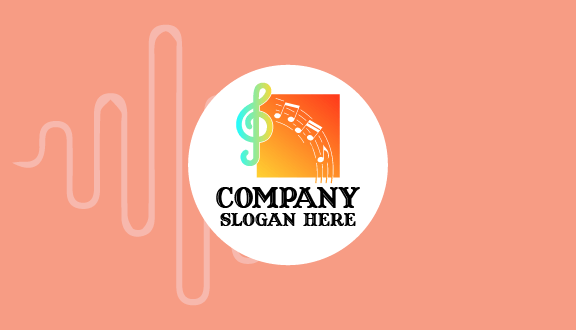 Musical Notes Band Business Card