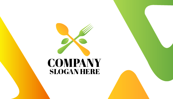 Natural Food Catering Business Card