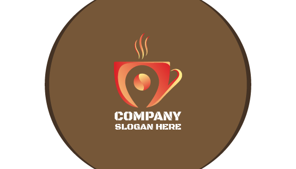 Navigation Sign Cafe Business Card