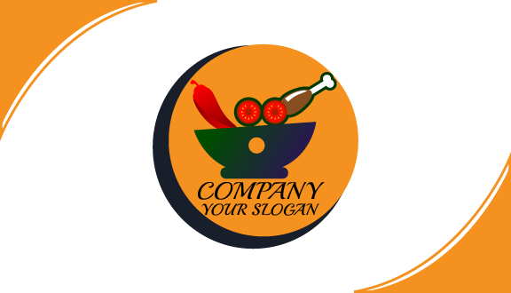 Kartu Nama Saluran Makanan Online