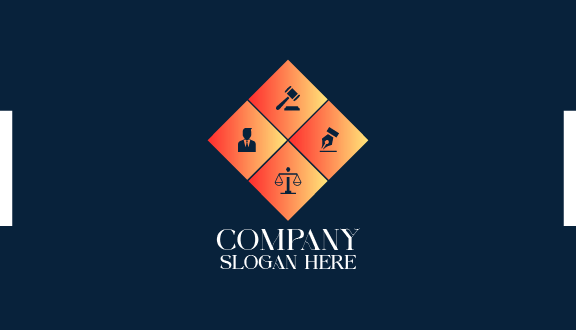 Online Lawyer Bench Business Card