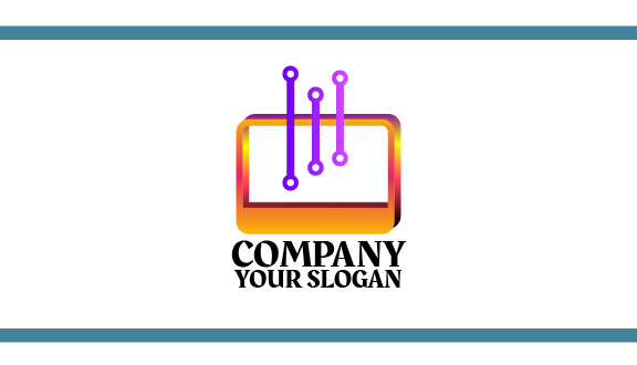 Biglietto Da Visita Per Computer Con Sistema Operativo