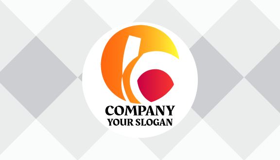 Cartão De Visita Abstrato Laranja