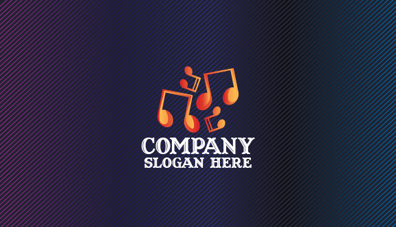 Orange Band Business Card