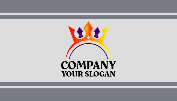 Orange Crown Business Card