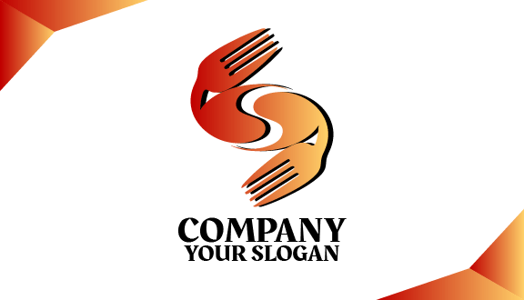 Kartu Nama Makanan Orange Details