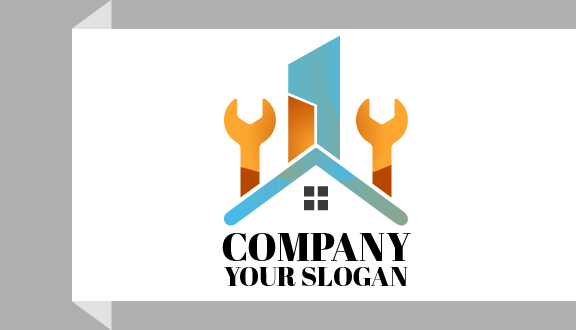 Orange Home Improvement Business Card