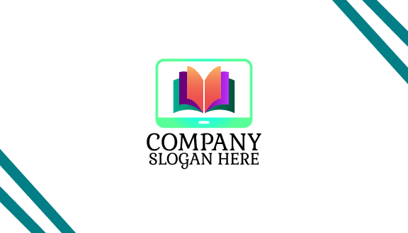 Biglietto Da Visita Per L'istruzione In Carta Arancione