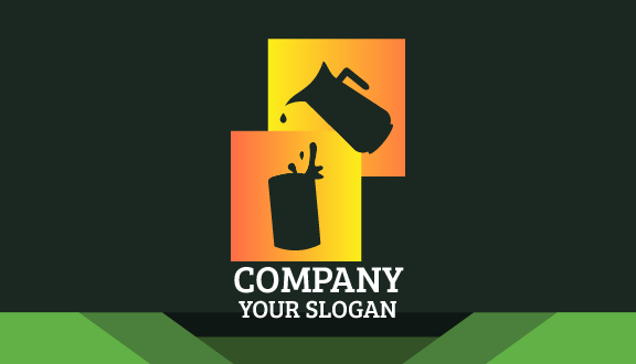 Orange Shade Dairy Business Card