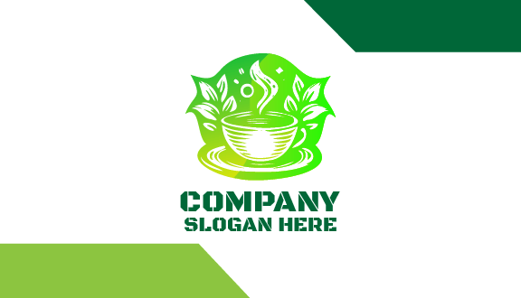 Organic Coffee Cafe Business Card