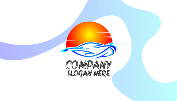 Outlined Car Auto Detailing Business Card