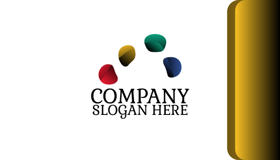 Paint Strokes Artist Business Card