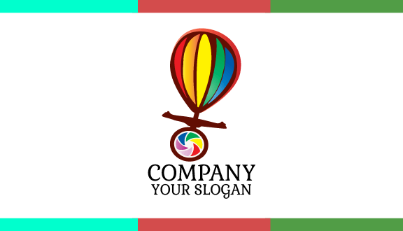 Parachute Photography Business Card