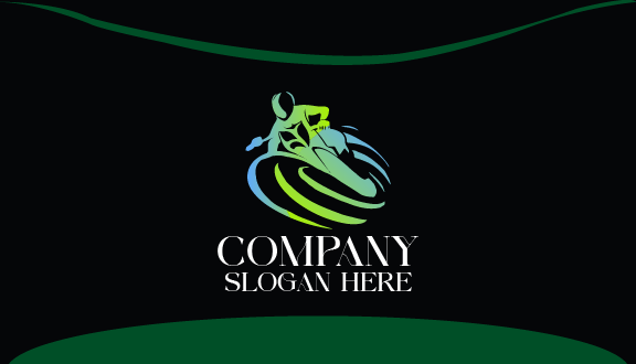 Kartu Nama Sepeda Parrot Shade