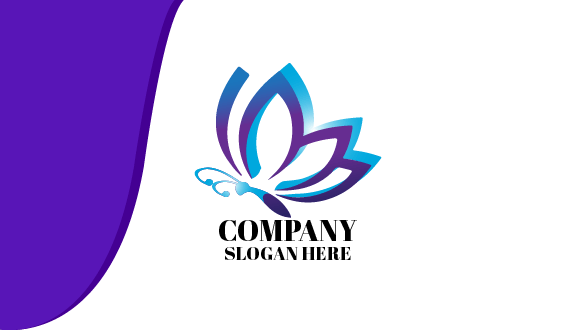 Petal Wings Butterfly Business Card