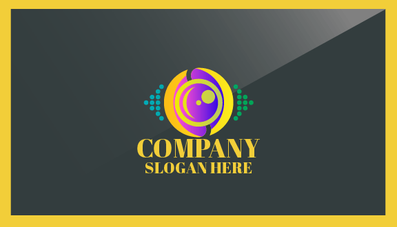 Photography Lens Business Card