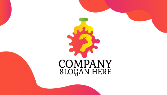 Pink Dairy Produce Business Card