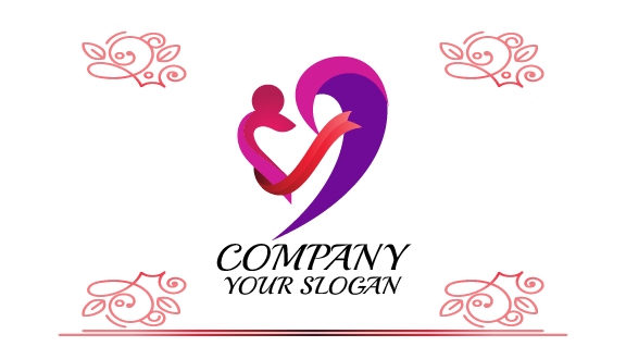 Biglietto Da Visita Per Appuntamenti Con Cuore Rosa