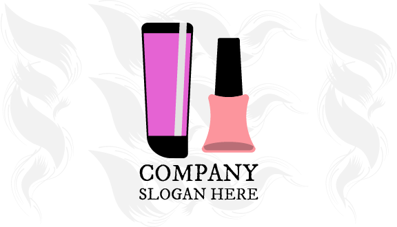 Pink Salon Products Business Card