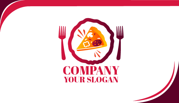 Pizza Doodle Business Card