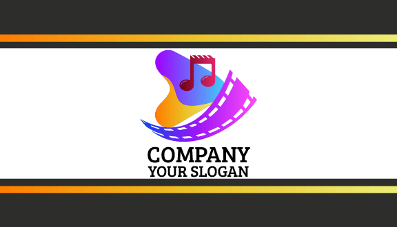 Play Button Entertainment Business Card