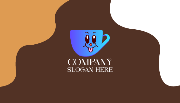 Biglietto Da Visita Tazza Da Caffè Giocoso