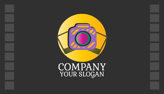 Polaroid Photography Business Card