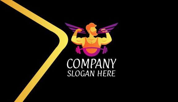 Kartu Nama Kebugaran Premium