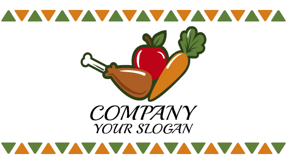 Kartu Nama Tempat Makanan Premium