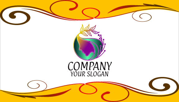 Biglietto Da Visita Dal Fascino Di Bellezza Incontaminata