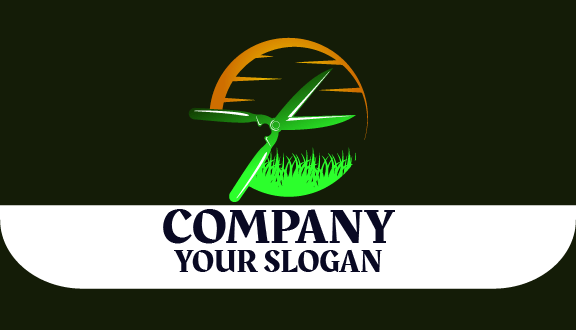 Pruning Shears Lawn Business Card