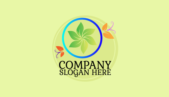 Kartu Nama Pure Greenery